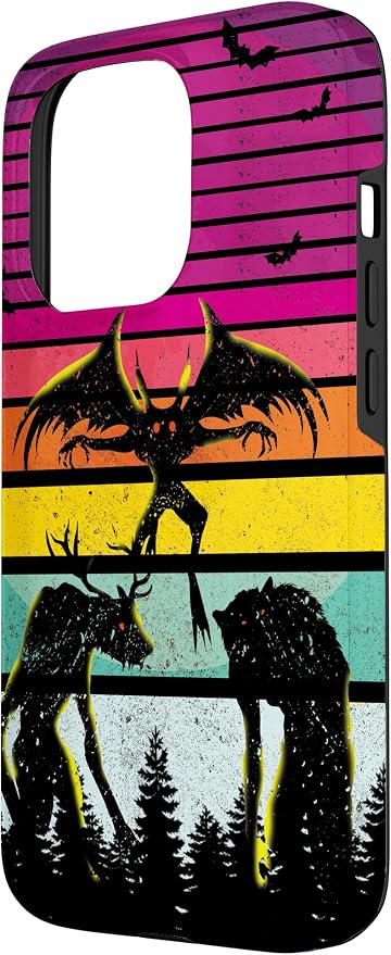 Cryptkin Cute Mothman Cryptid Map Case - Image 2