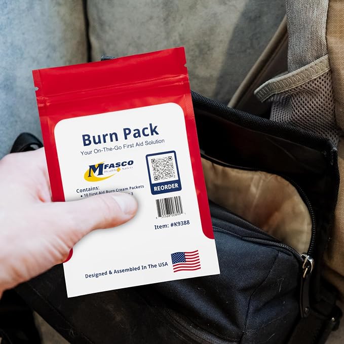 MFASCO First Aid Kit Refill Burn Care Refill Pack - Image 9