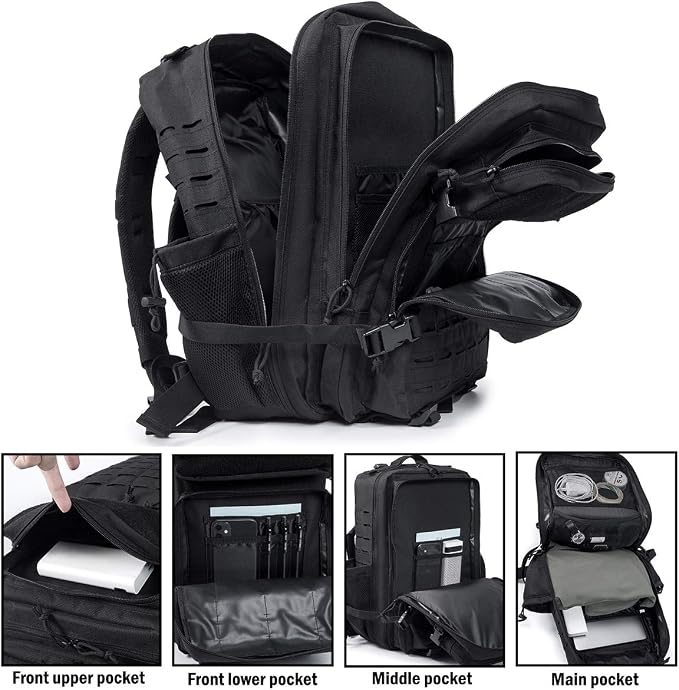 QT&QY 25L/45L Military Tactical Backpack - Image 5