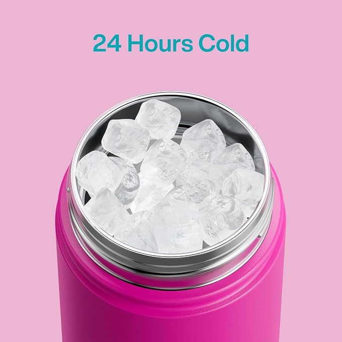 ENCOOL Kids Insulated Water Bottle - 12oz Stainless Steel Water Bottle with - Image 4