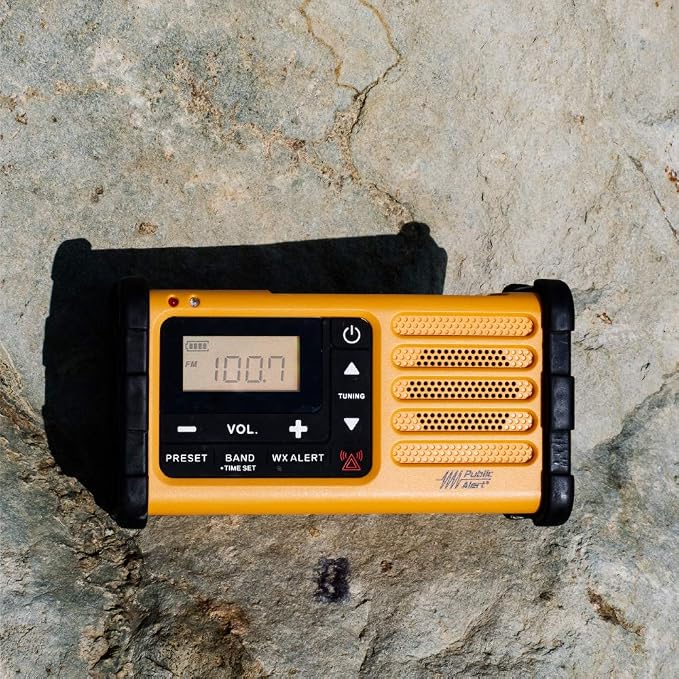 Sangean MMR-88 AM/FM/Weather+Alert Emergency Radio. Solar/Hand - Image 2