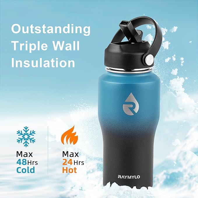 RAYMYLO 18 oz Insulated Water Bottle - Image 3
