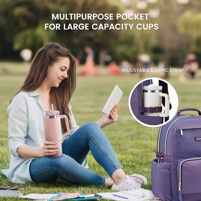 LOVEVOOK Laptop Backpack for Women - Image 2
