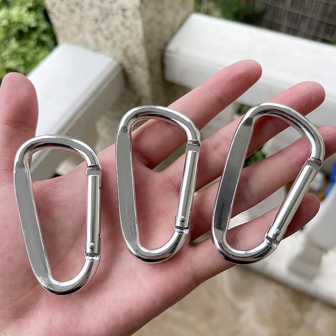 3" Aluminum Carabiner Clips - Image 6