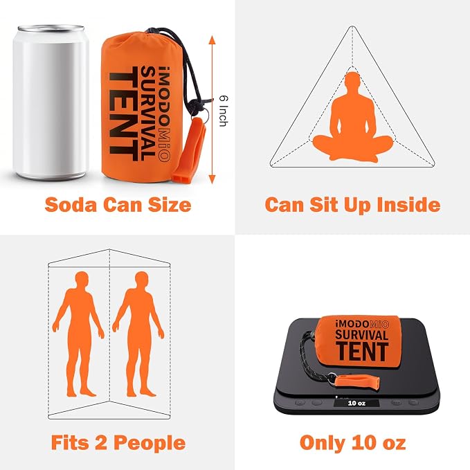 Emergency Survival Tent Life Shelter - Image 3