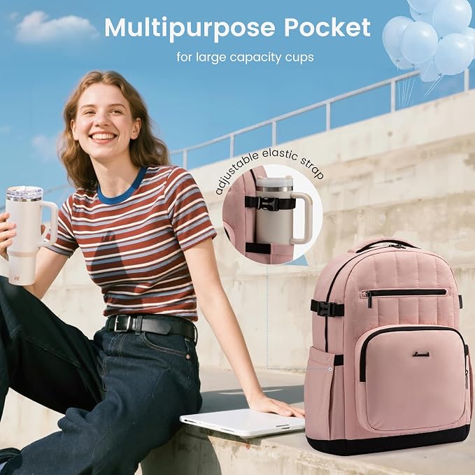 LOVEVOOK Laptop Backpack for Women - Image 2