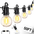 ZJOJO 50FT Outdoor String Lights, G40 Globe Outdoor Lights by ZJOJO
