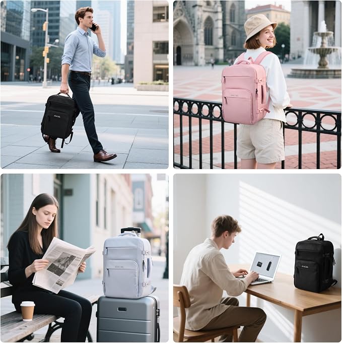 RealCool Travel Backpack for Women Men - Image 8
