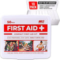 M2 BASICS Mini First Aid Kit Bulk Multi Pack, 10 Pack, 50 per Kit, 500 Total by M2BASICS