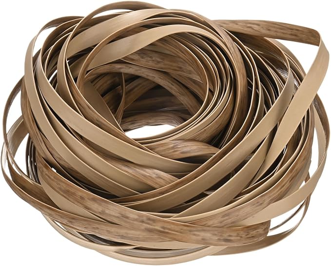 M METERXITY 1-Pack Wicker Repair Kit, 8mm x 66ft/20m Plastic Flat Rattan - Image 7