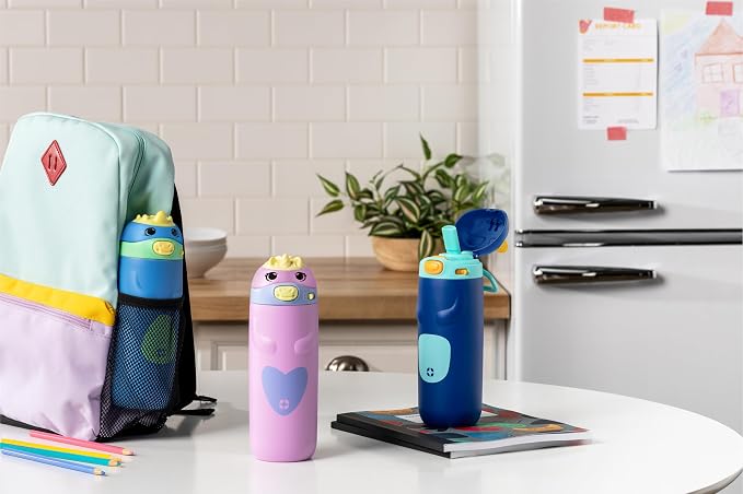 Ello Ellies 12oz Vacuum Insulated Stainless Steel Kids Water Bottle - Image 2