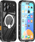 for iPhone 17 Pro Max Case Waterproof, Full Body Underwater Dustproof by Dewfoam