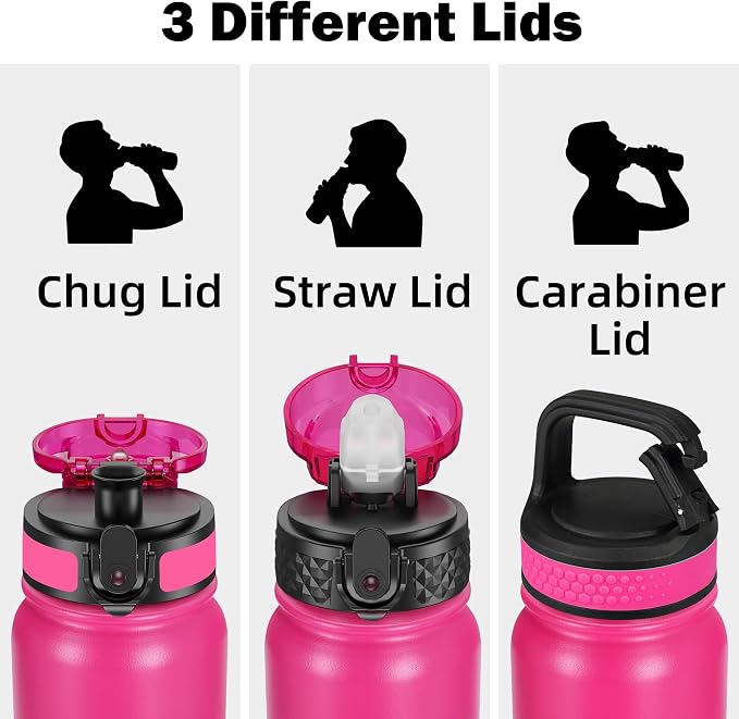 Oldley Insulated Water Bottle 20oz Water Bottles - Image 2