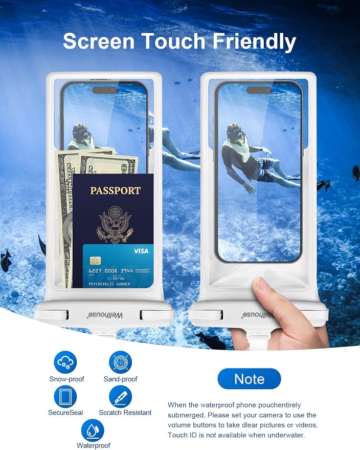 wellhouse Waterproof Phone Pouch, Waterproof Phone Case - Image 3