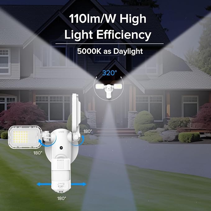 SANSI 90W 10, 000LM LED Outdoor Flood Light - Image 4