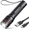 RECHOO Rechargeable Flashlights High Lumens, G1000 Super Bright Flash Light by RECHOO
