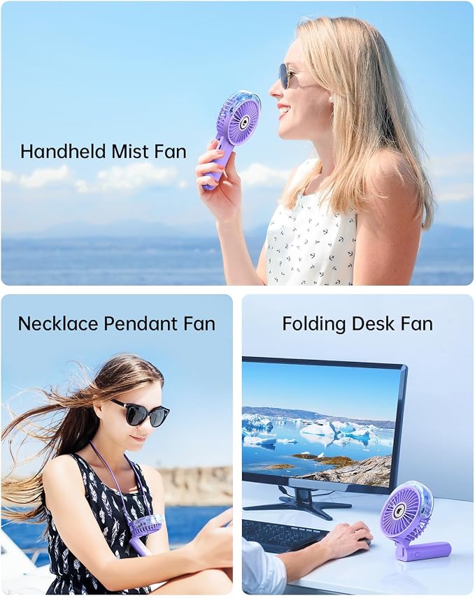 SWEETFULL Portable Misting Fan - Image 6