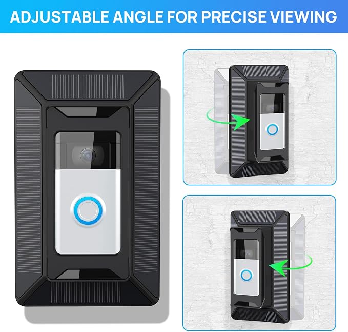 Solar Charger for Ring Doorbell, 2-in-1 - Image 8