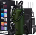 Insulated Water Bottle 32 oz by DIGJUPER