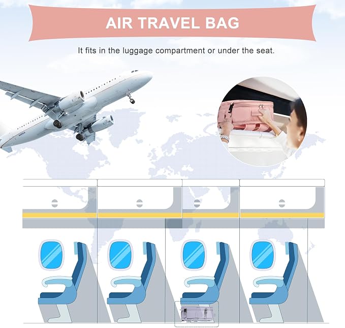 coowoz Travel Backpack For Women Men Airline Approved, Carry On Backpack - Image 7