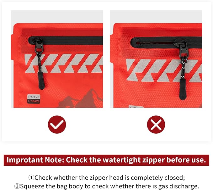 RHINO RESCUE Small First Aid Kit Ultralight Waterproof Medical Kit - Image 5