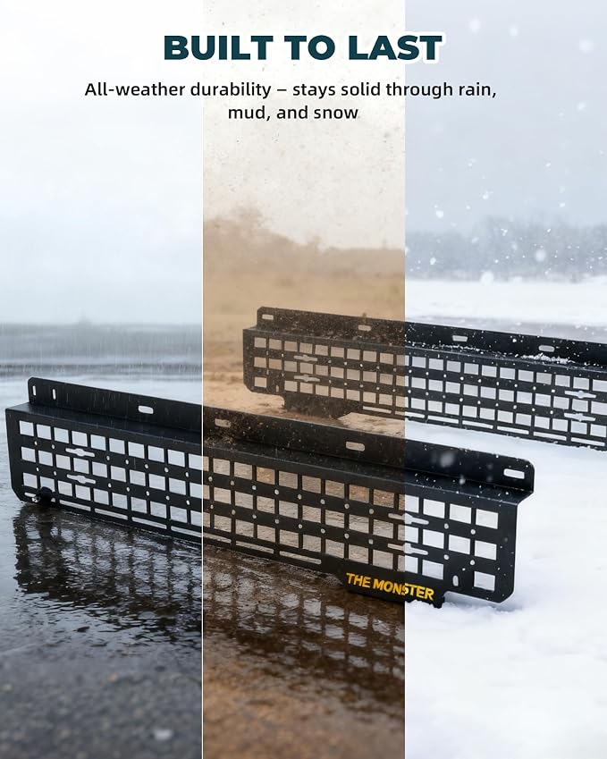 Trumgeta Aluminum Side Bed MOLLE Panel Fit - Image 7