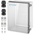 TICONN Outdoor Electrical Box Waterproof, Junction Box IP67 ABS Plastic by TICONN