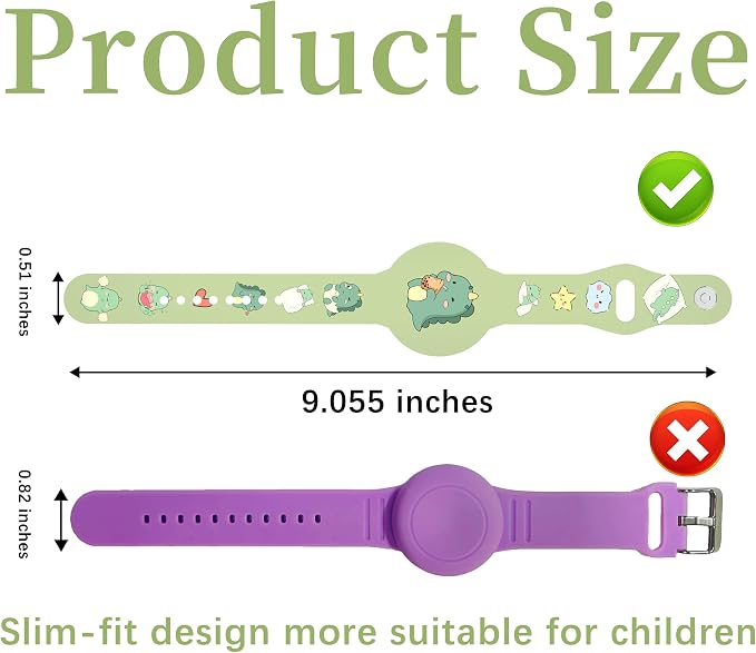 R-fun Waterproof Air Tag Bracelets Compatible - Image 2