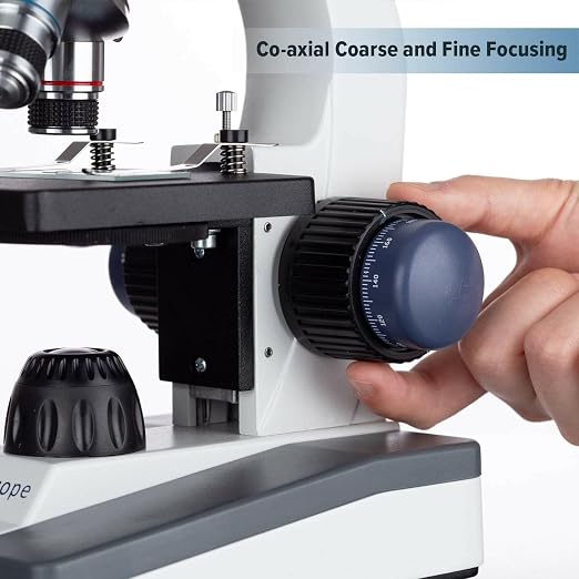 AmScope 40X-1000X Student Biological Compound Microscope - Image 4