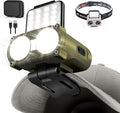 Hopedone LED Hard Hat Light, 800Lumens Rechargeable Dimmable Clip on Cap Lights by Hopedone