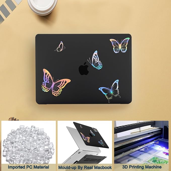 Hard Cover for MacBook Air 13 inch Case 2010-2017 Release, Pattern Design - Image 3