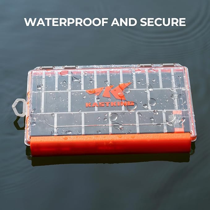 KastKing HyperSeal Waterproof Tackle Box, 3600 and 3700 Tackle Trays, Fishing - Image 2
