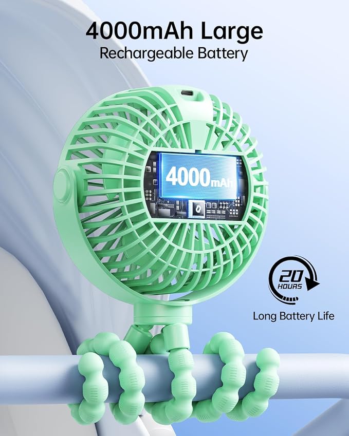 SWEETFULL Portable Stroller Fan - Image 4