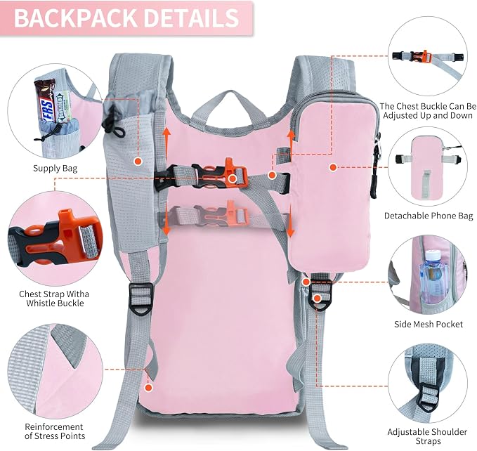 Hiking Backpack 10L/15L Small Daypack Lightweight Packable Travel Foldable - Image 5