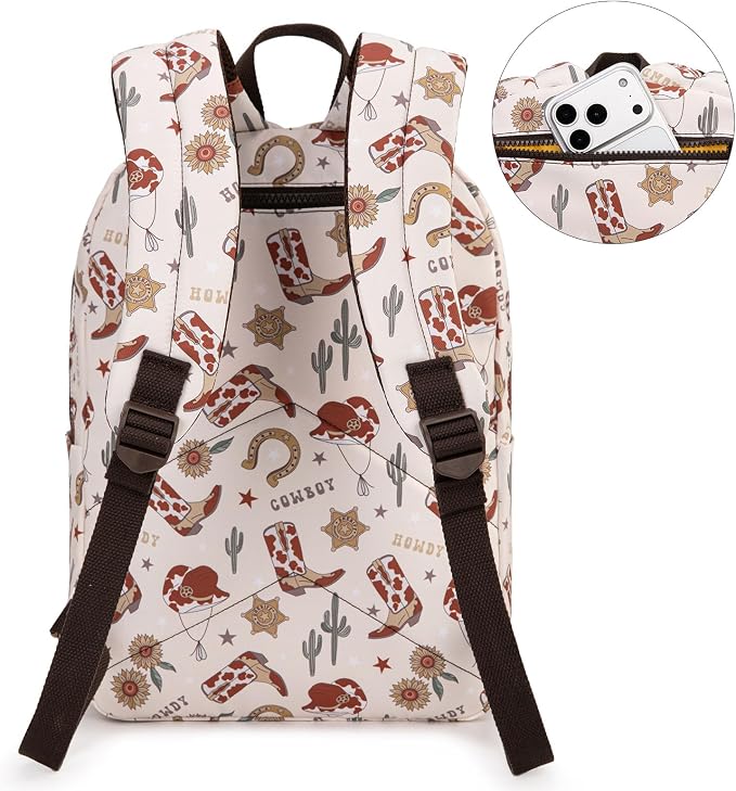Montana West Backpack for Women Western Travel Backpack Purse Casual Daypack - Image 6
