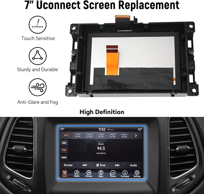 7" Uconnect Touch Screen Display - Image 3