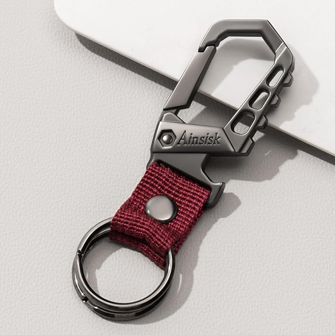 Heavy duty key chain, bottle opener function car keychains, versatile metal - Image 6