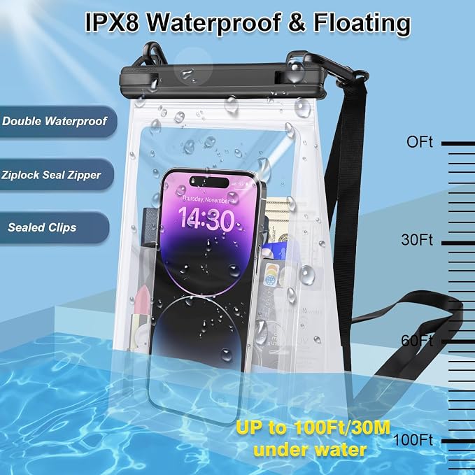 Large Waterproof Phone Pouch Floating, Waterproof Phone Case - Image 5