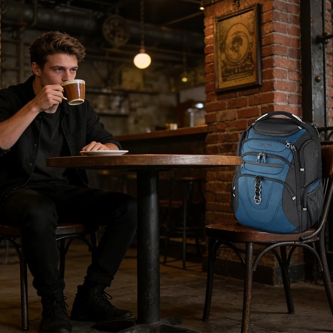 KROSER Friendly Travel Laptop Backpack 18.4 inch XXXL Gaming Backpack - Image 6
