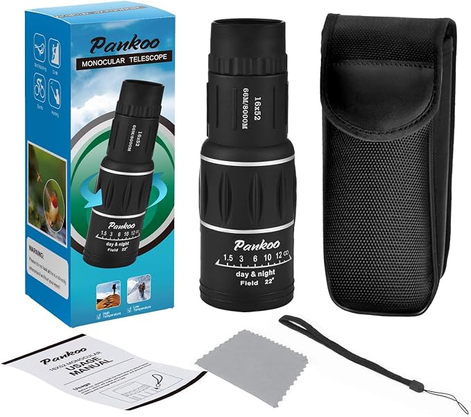 High Powered 16X52 Monocular Telescope - Image 7