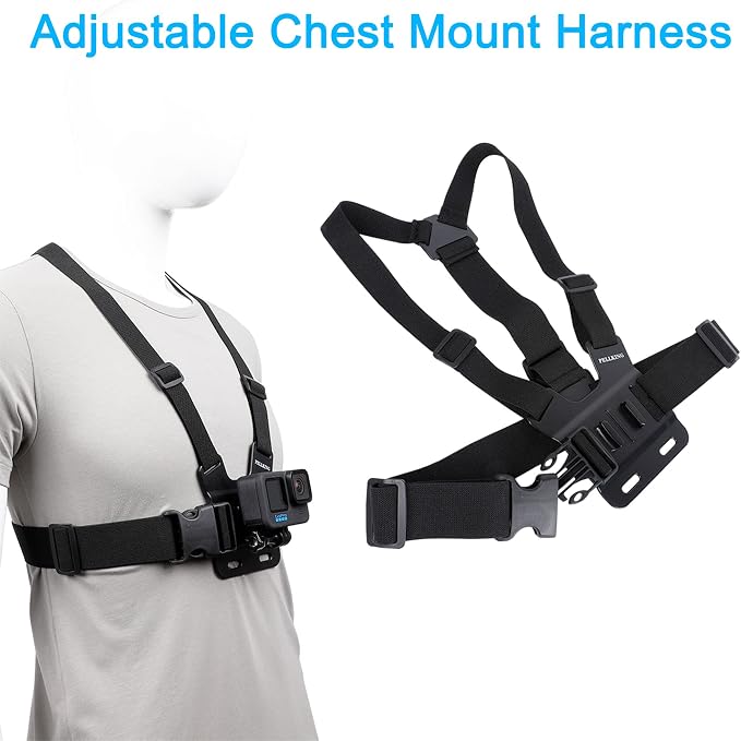 Accessories Set for GoPro Hero 13/12/11/10/9/8/7/6/5/4, New Quick Release Head - Image 4