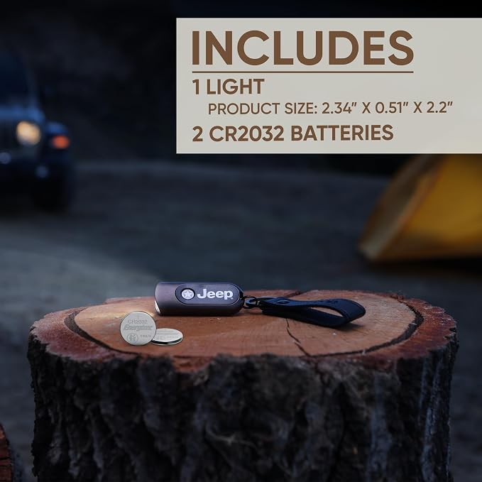 Energizer Jeep Keychain Flashlight, Bright Compact Portable Flashlight Keychain - Image 6