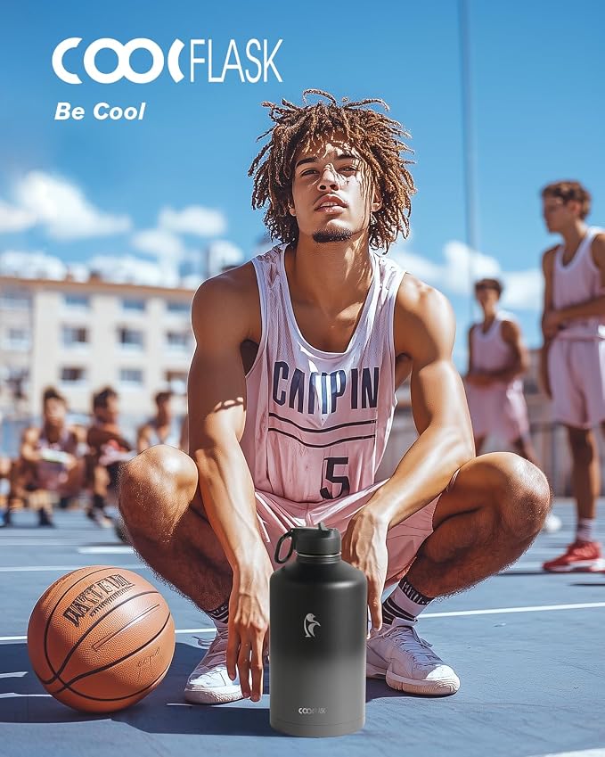 Coolflask 128 oz Gallon Water Bottle Insulated - Image 6