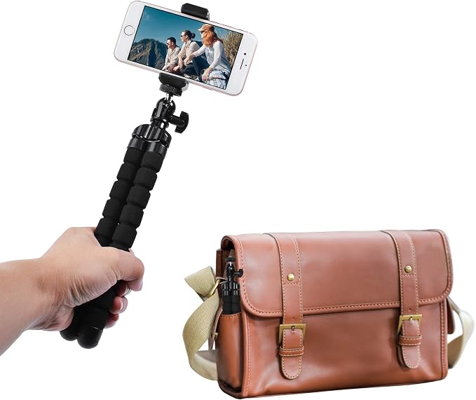 Phone Mini Tripod, Ruittos Premium Flexible Mobile Phone Tripod Stand Compatible - Image 8