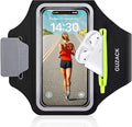 GUZACK Running Armband for iPhone 17 16 15 14 13 Pro Max, Galaxy S25 S24 S23 S22 by GUZACK