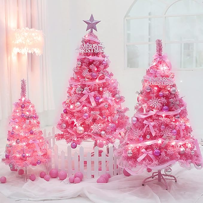 Christmas Pink Mini String Lights - Image 7
