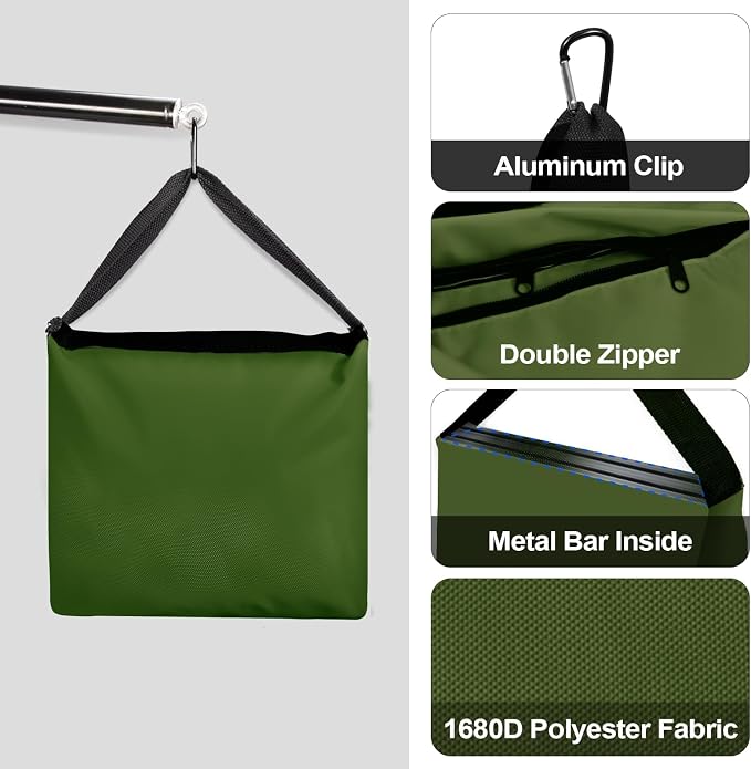 EMART Heavy Duty Sandbag Photo Studio Weight Bag Saddlebag Design - Image 5