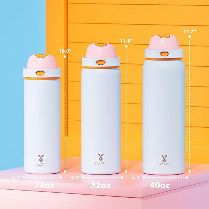 40 oz Insulated Water Bottle - Image 3