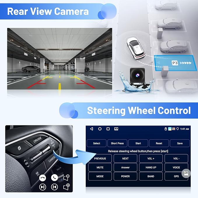 Inefala 4+64G Radio for Jeep Compass Patriot 2007 2008 2009 Android 15 CarPlay - Image 7