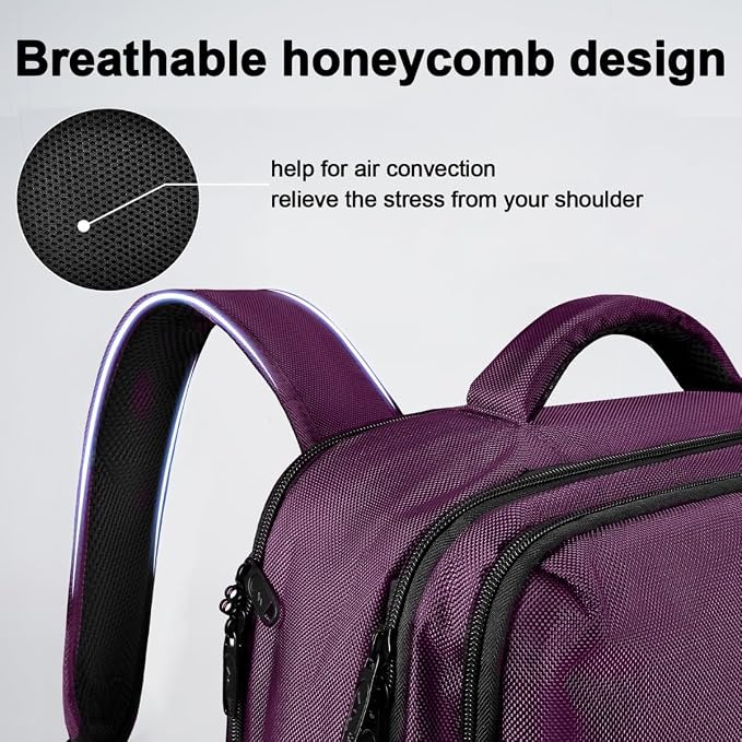 MATEIN Travel Backpack for Women, Extra Large 40L Carry on Backpack, Water - Image 7